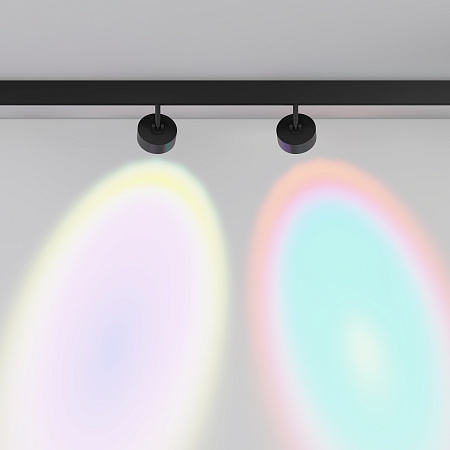 Трековый магнитный светодиодный светильник Maytoni Exility Lens TR217-4-15WTW-DS-B