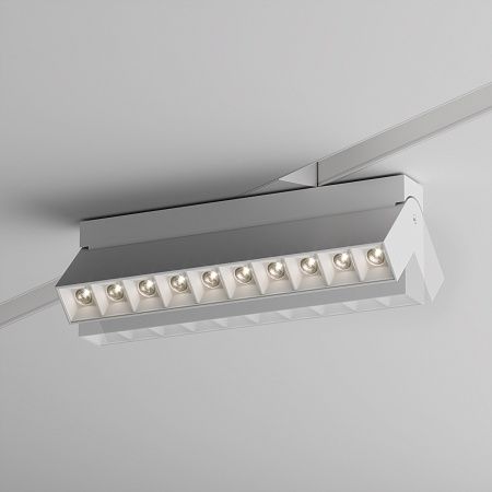 Трековый светильник для магнитного шинопровода Maytoni Gravity Points TR015-2-20W3K-W