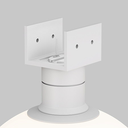 Трековый однофазный уличный светодиодный светильник Maytoni Elasity IP Luna O-TR01-1-S-9WW3K