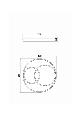 Светильник настенно-потолочный светодиодный Freya Tucene FR10029CL-L70W Светильник настенно-потолочный светодиодный Freya Tucene FR10029CL-L70W