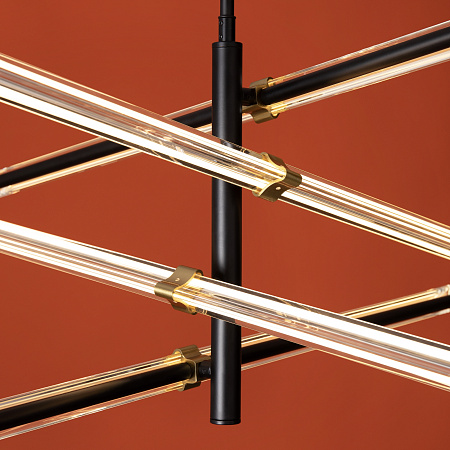 Люстра на штанге светодиодная Freya Brilliance FR5557PL-L22B