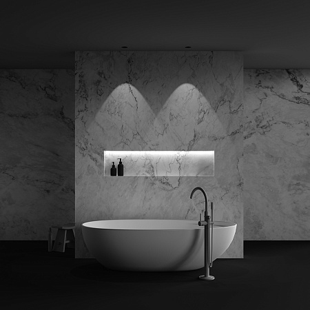 Светильник встраиваемый светодиодный Maytoni Dip DL118-15W-2.7K-B