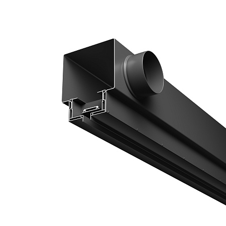 Диффузор с отражателем, линейный, ГКЛ 12,5 мм, черный, КСД тип 2 Maytoni Aero ARO-LD-G12-000002