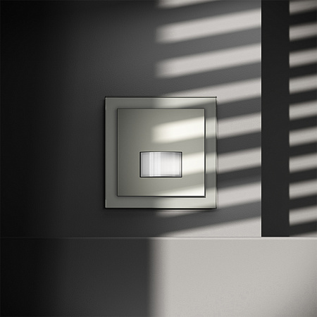 Датчик движения встраиваемый VOLTUM S70, (сталь) VLS070505 Датчик движения встраиваемый VOLTUM S70, (сталь) VLS070505