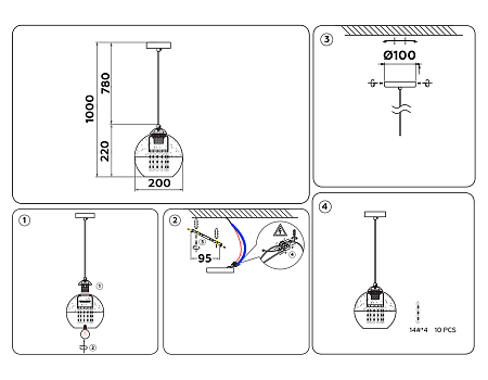 Подвесной светильник Traditional TR3601