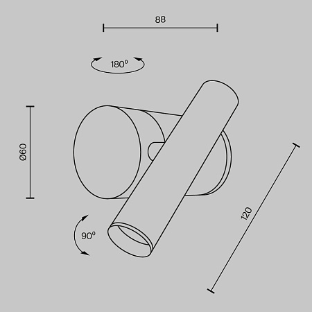 Спот светодиодный Maytoni Utility MOD433WL-L3B3K1