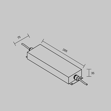 Блок питания 12В 250Вт IP67 Maytoni 812006