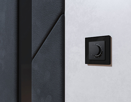 Комплект механизма терморегулятора с датчиком для теплого пола с подсветкой 16A-250V Ambrella Volt Alfa MA805710 Комплект механизма терморегулятора с датчиком для теплого пола с подсветкой 16A-250V Ambrella Volt Alfa MA805710