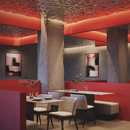 Гибкий неон 12Вт/м 4000К 24V IP67 Maytoni Изгиб поперек оптической оси 432004