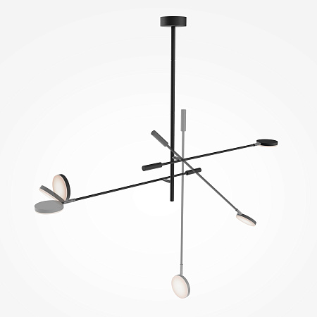 Люстра на штанге светодиодная Maytoni Fad MOD070CL-L15B3K1 Люстра на штанге светодиодная Maytoni Fad MOD070CL-L15B3K1