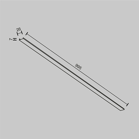 Декоративная накладка белый Maytoni Elasity TRA034DO-1W