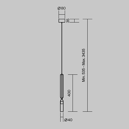 Светильник подвесной светодиодный Maytoni Peg MOD469PL-L3B3K Светильник подвесной светодиодный Maytoni Peg MOD469PL-L3B3K