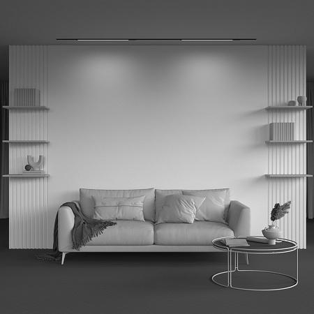 Трековый магнитный светодиодный светильник Maytoni Exility Basis TR231-2-15W4K-B