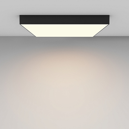 Светильник потолочный светодиодный Maytoni Zon C032CL-90W3K-SQ-B Светильник потолочный светодиодный Maytoni Zon C032CL-90W3K-SQ-B