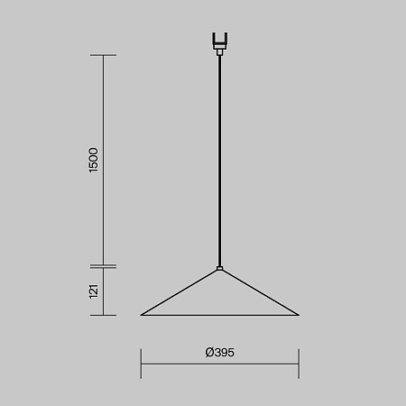Светильник подвесной светодиодный Maytoni Campana O-TR01-1-P-12WW3K Светильник подвесной светодиодный Maytoni Campana O-TR01-1-P-12WW3K