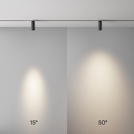 Трековый магнитный светодиодный светильник Maytoni Exility X Focus Led TR243-5W4K-B