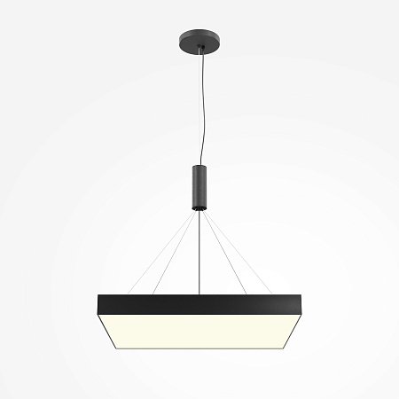 Светильник потолочный светодиодный Maytoni Zon C032CL-90W3K-SQ-B Светильник потолочный светодиодный Maytoni Zon C032CL-90W3K-SQ-B