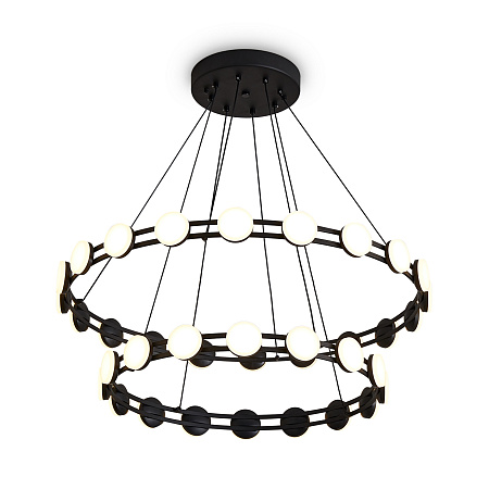 Люстра подвесная светодиодная Freya Collar FR6180PL-L70B Люстра подвесная светодиодная Freya Collar FR6180PL-L70B