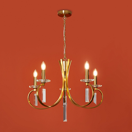 Люстра подвесная Freya Harvest FR2040PL-05BS Люстра подвесная Freya Harvest FR2040PL-05BS