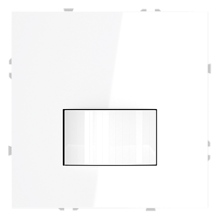 Датчик движения встраиваемый VOLTUM S70, (белый глянцевый) VLS070501