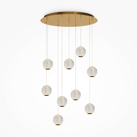 Люстра подвесная светодиодная Maytoni Sapphire MOD293PL-L56BS3K Люстра подвесная светодиодная Maytoni Sapphire MOD293PL-L56BS3K