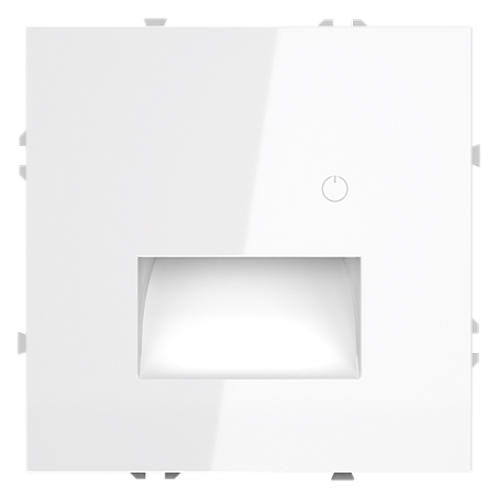 Подсветка светодиодная встраиваемая VOLTUM S70 с датчиком, (белый глянцевый) VLS070701