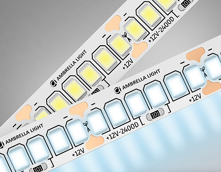 Светодиодная лента GS1403 2835 240Led 17W 12V IP20 6500K GS GS1403