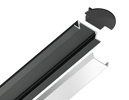 Встраиваемый профиль для ленты ILLUMINATION GP1001BK