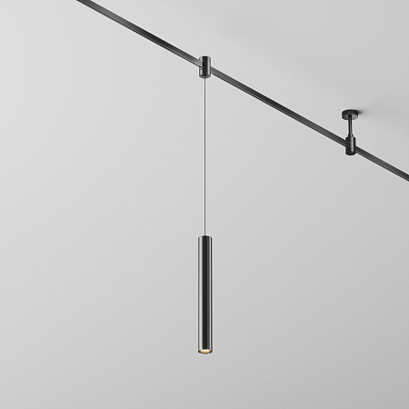 Трековый магнитный светодиодный светильник Maytoni Flarity Focus Led TR155-1-5W3K-B