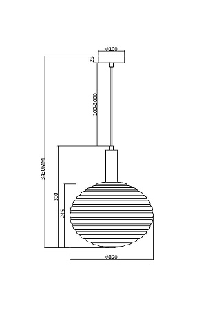 Светильник подвесной Maytoni Reels MOD268PL-01B Светильник подвесной Maytoni Reels MOD268PL-01B