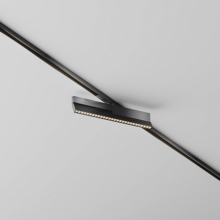 Трековый магнитный светодиодный светильник Maytoni Exility X Points Rot TR242-2-12W4K-B