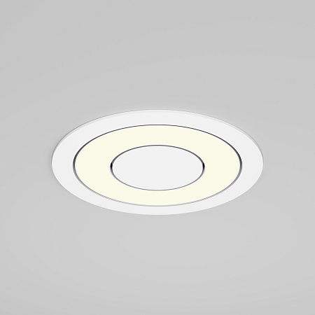 Светильник встраиваемый светодиодный Maytoni Vector DL102-12W3K-W Светильник встраиваемый светодиодный Maytoni Vector DL102-12W3K-W