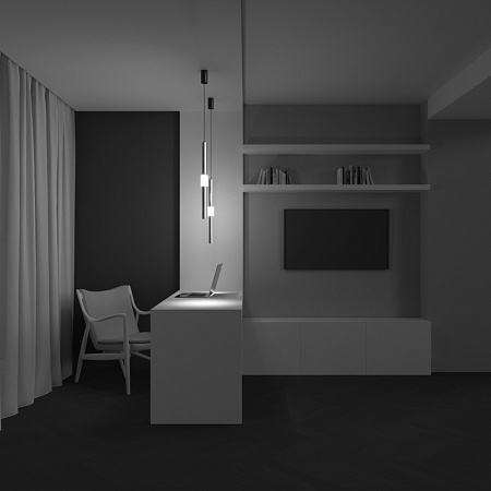 Светильник подвесной светодиодный Maytoni Jelly P105PL-12W3K-BS