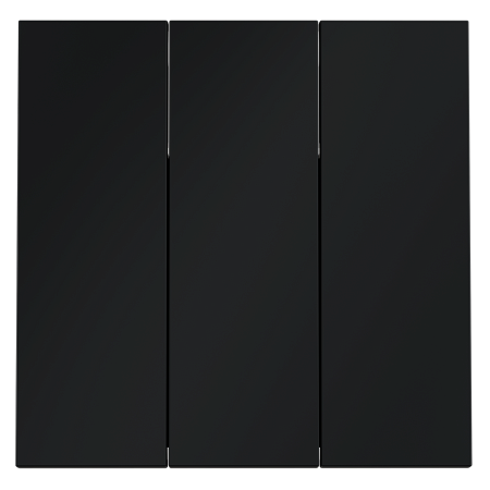 Клавиши для выключателя/переключателя трехклавишного Voltum S70 (графит) VLS000507