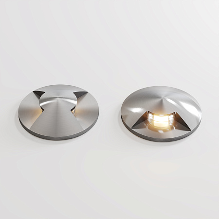 Уличный светильник встраиваемый в грунт светодиодный Maytoni Flash O044DL-L1S3K1