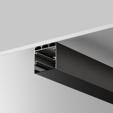 Рассеиватель для профиля 35×35 (Чёрный, 3 м), Maytoni ALM-35-B-DF-3M 642041 Рассеиватель для профиля 35×35 (Чёрный, 3 м), Maytoni ALM-35-B-DF-3M 642041