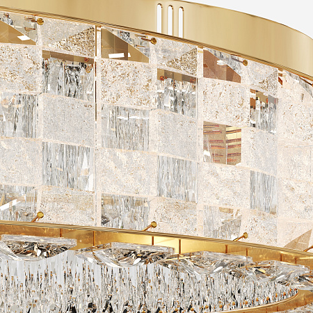 Люстра потолочная светодиодная Maytoni Castello MOD336CL-L100G3K