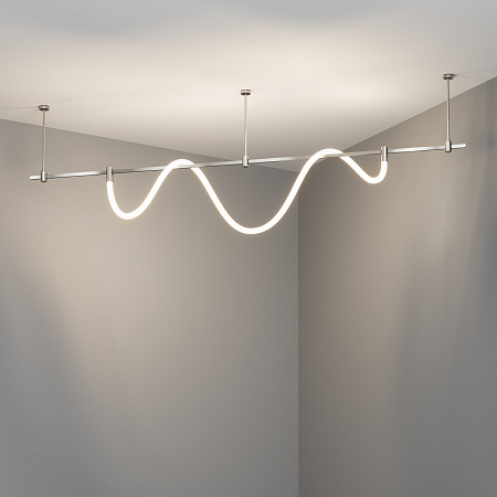 Трековый однофазный магнитный светодиодный светильник Maytoni Flarity Tau TR154-1-27W4K-PT Трековый однофазный магнитный светодиодный светильник Maytoni Flarity Tau TR154-1-27W4K-PT