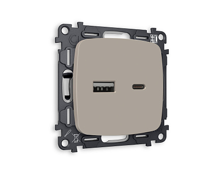 Комплект механизма розетки Ambrella Volt OMEGA MO371010