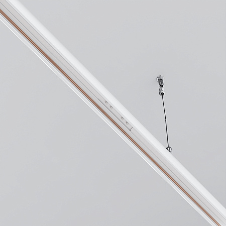 Коннектор прямой для круглого низкопрофильного шинопровода Maytoni Exility TRAM034CI-R-41W