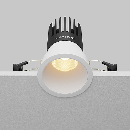 Светильник встраиваемый светодиодный Maytoni Dip DL118-15W-2.7K-W