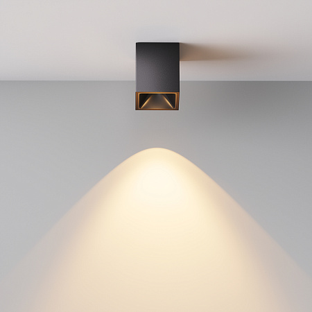 Светильник потолочный светодиодный Maytoni Alfa LED C065CL-8W2.7K-SQ-B