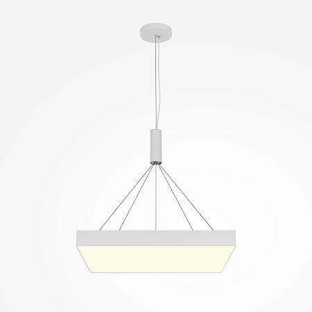 Светильник потолочный светодиодный Maytoni Zon C032CL-90W3K-SQ-W