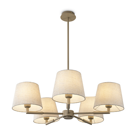 Люстра на штанге Freya Butler FR2057PL-05BG Люстра на штанге Freya Butler FR2057PL-05BG