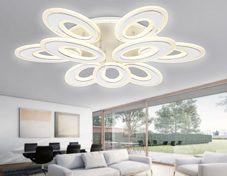 Люстра потолочная светодиодная Ambrella light ACRYLICA FA8933