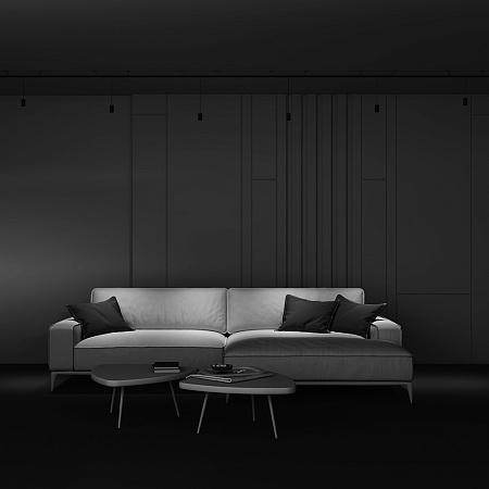 Трековый штанговый светодиодный светильник Maytoni Axity Focus LED C105PL-3W3-6K-B