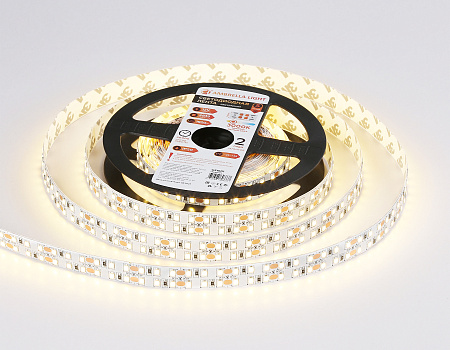 Светодиодная лента GS1601 2835 240Led 19.2W 12V IP20 3000K GS GS1601