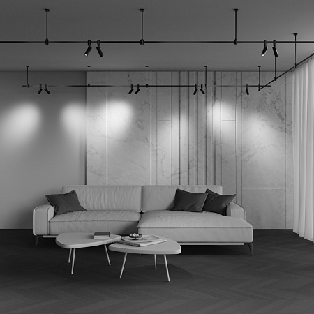 Трековый магнитный светодиодный светильник Maytoni Flarity Focus Led TR144-1-12W3K-W-B