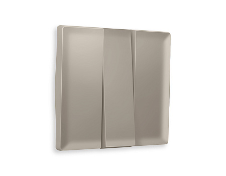 Лицевая панель для 3-клавишных выключателей QUANT Ambrella Volt ALFA AP3650