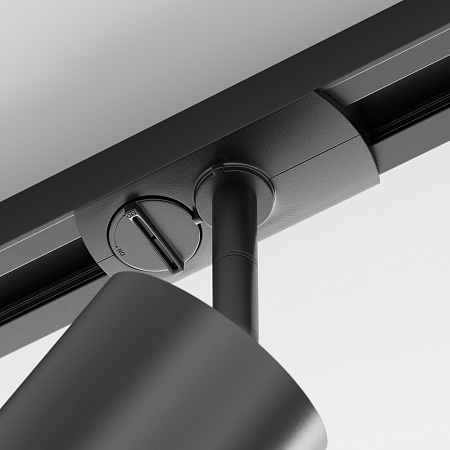 Трековый однофазный светодиодный светильник Maytoni Unity Orlo TR085-1-5W4K-B